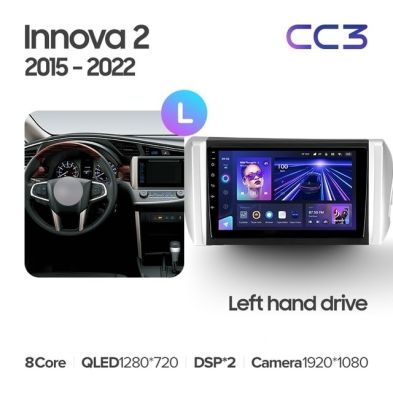 Штатная магнитола Teyes CC3 4/32 Toyota Innova 2 (2015-2022)