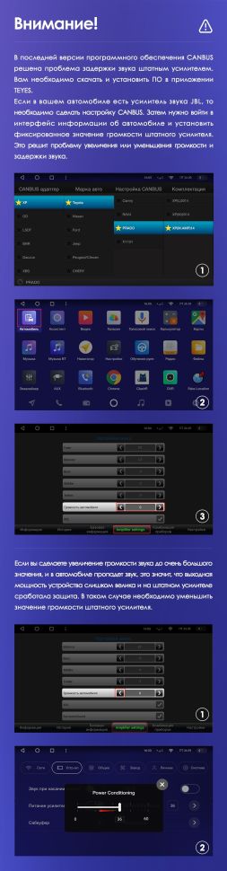 Переходная рамка Toyota Land Cruiser Prado 150 (2013-2017) (10")