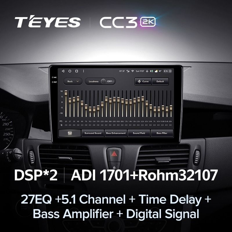 Штатная магнитола Teyes CC3 2K 360 6/128 Renault Latitude 1 (2010-2015)