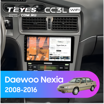 Штатная магнитола Teyes CC3L WiFi 2/32 Daewoo Nexia (2008-2016)