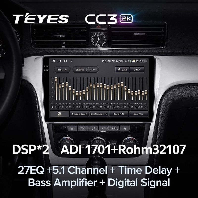 Штатная магнитола Teyes CC3 2K 360 6/128 Volkswagen Passat 7 B7 NMS (2015-2018) F2