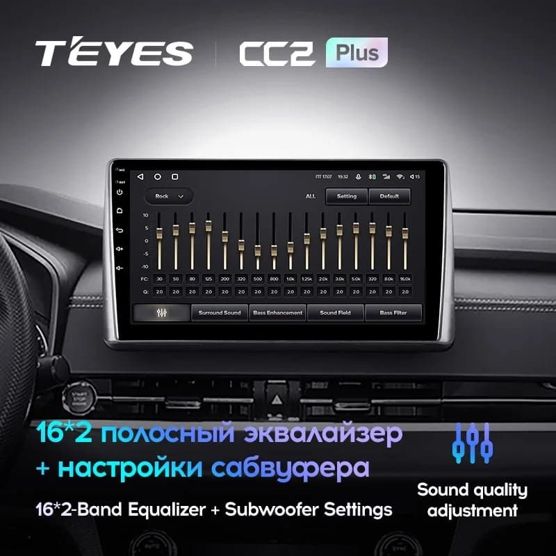 Штатная магнитола Teyes CC2 Plus 3/32 Mitsubishi Outlander GN0W (2021-2023) (0din)