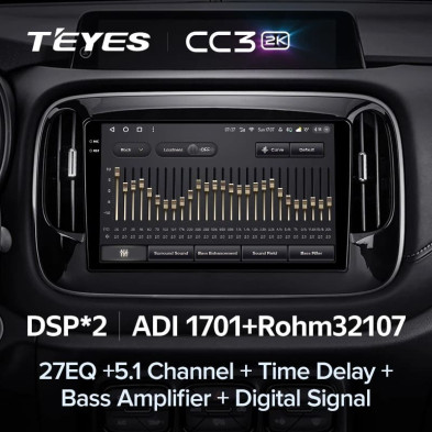 Штатная магнитола Teyes CC3 2K 6/128 GAC Trumpchi GS3 GE3 (2017-2021)
