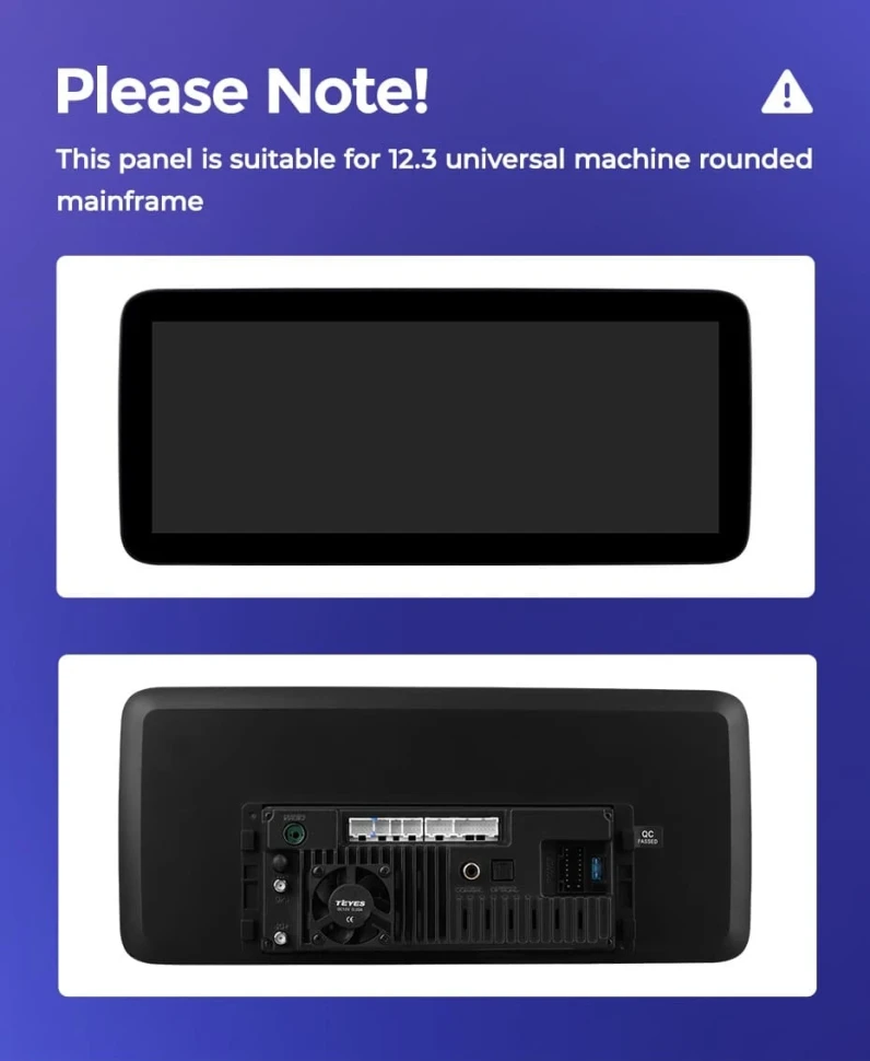 Переходная рамка BMW 3-Series F30 / F31 (NBT) (2011-2020) (12,3") (TY)