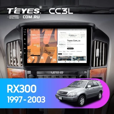 Штатная магнитола Teyes CC3L 4/32 Lexus RX300 XU10 (1997-2003) F1