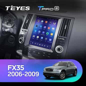Штатная магнитола Tesla style Teyes TPRO 2 4/64 Infiniti Fx35 (2006-2009)