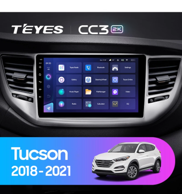 Штатная магнитола Teyes CC3 2K 4/64 Hyundai Tucson (2018-2021)