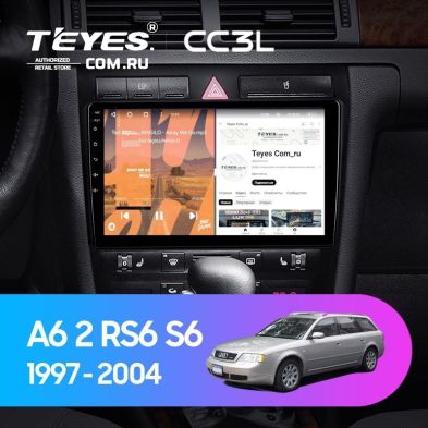 Штатная магнитола Teyes CC3L 4/64 Audi RS6 1 (2002-2006)
