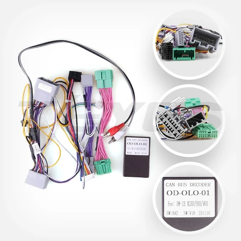 Переходная рамка Volvo S60 Y20 (2010-2018) (1 Din) (9")