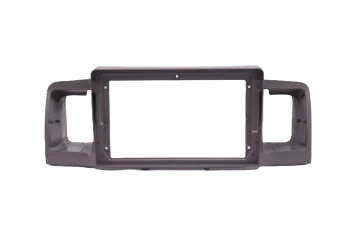 Переходная рамка Toyota Corolla 120 (2000-2007) (F1 - с дефлекторами) (коричневая) (9")