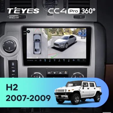 Штатная магнитола Teyes CC4 Pro 360 8/128 Hummer H2 E85 (2007-2009)