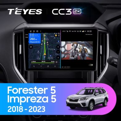 Штатная магнитола Teyes CC3 2K 4/64 Subaru Impreza 5 (2018-2023)