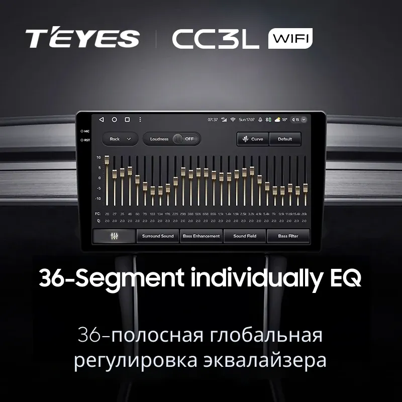 Штатная магнитола Teyes CC3L WiFi 2/32 Infiniti FX 1 (S50) (2003-2006)
