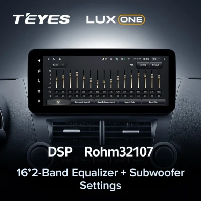 Штатная магнитола Teyes LUX ONE 4/32 Toyota Highlander 2 XU40 (2007-2013)