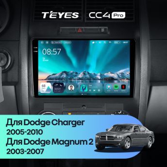 Штатная магнитола Teyes CC4 Pro 12/256 Dodge Charger 6 LX (2005-2010)