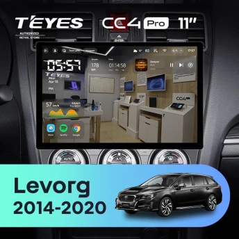Штатная магнитола Teyes CC4 Pro 8/128 Subaru Levorg VM (2014-2020) F1 (11")