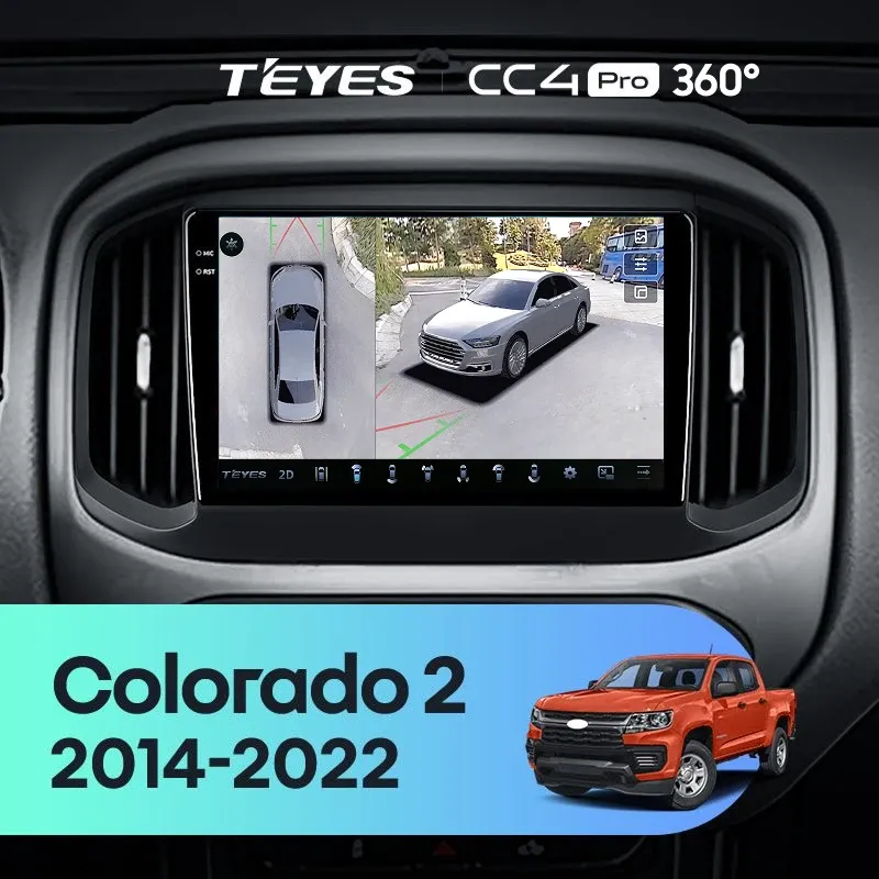 Штатная магнитола Teyes CC4 Pro 360 12/256 Chevrolet Colorado 2 (2014-2022)